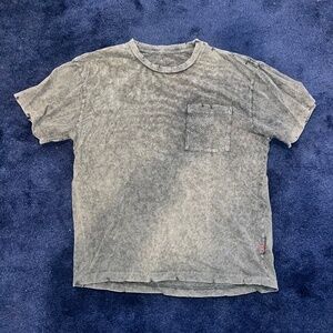 BDG by Urban Outfitters Washed/Distressed Black T-Shirt, Size M